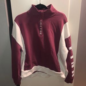VS PINK Half Zip